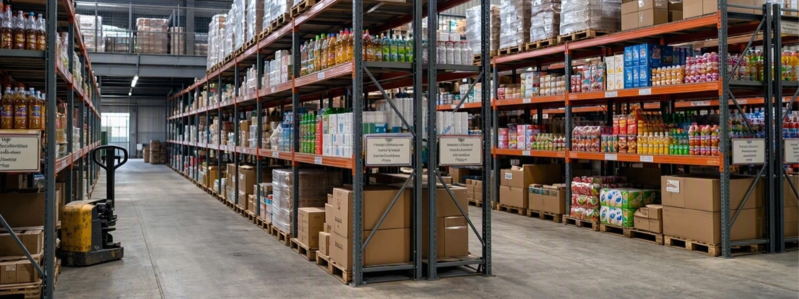 Textile warehouse and port operations